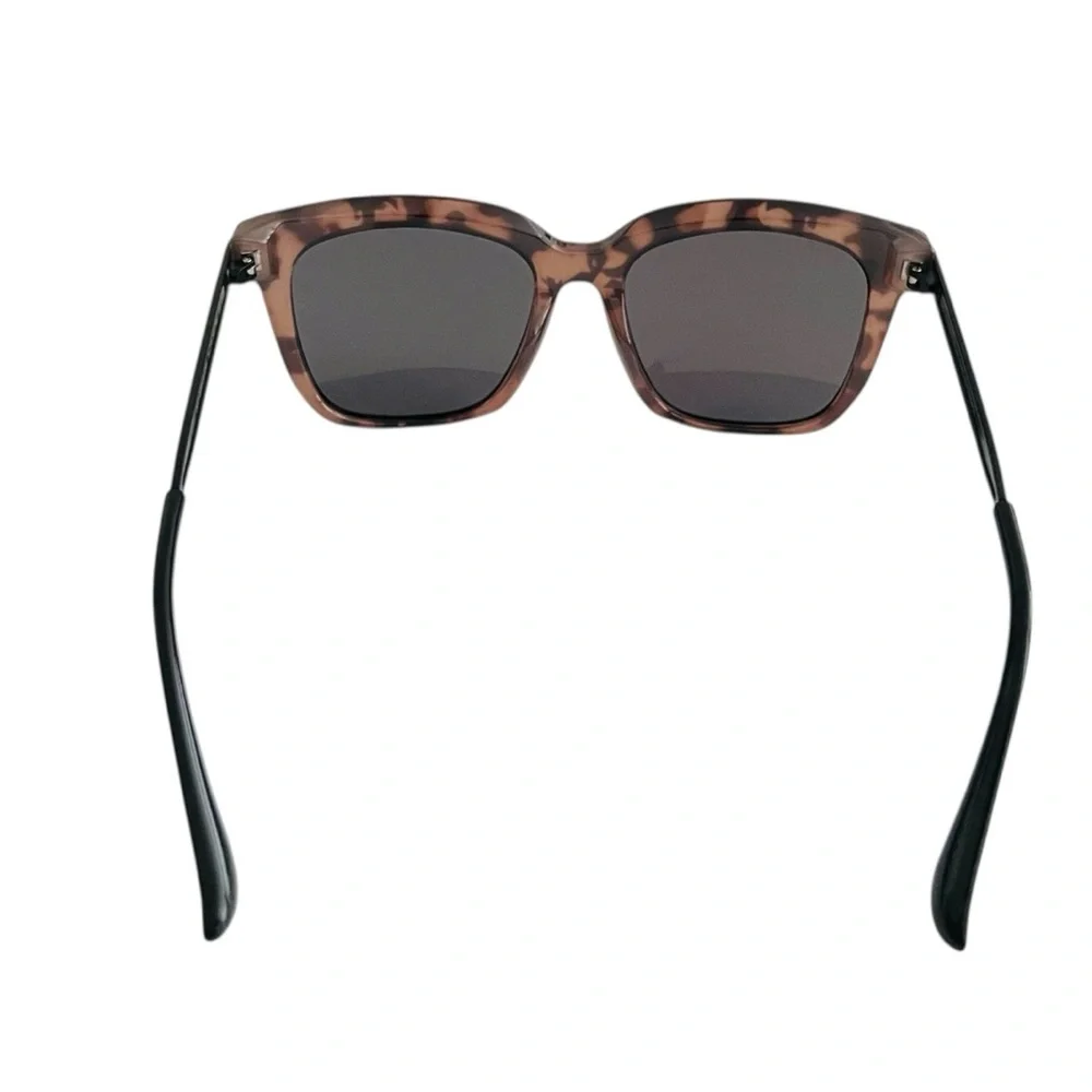 NEW DIFF Hailey Tortoise Shell Sunglasses Black Sides DE01-0255-HMGRN 54-19-45 - Picture 5 of 11